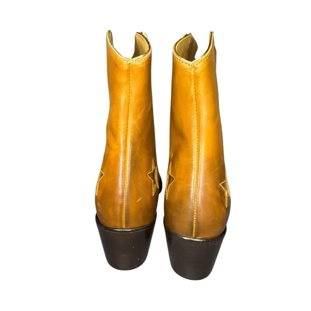 NEW Thursday Boot Co Country Star Sedona Brown Womens Western Leather Boots sz 8